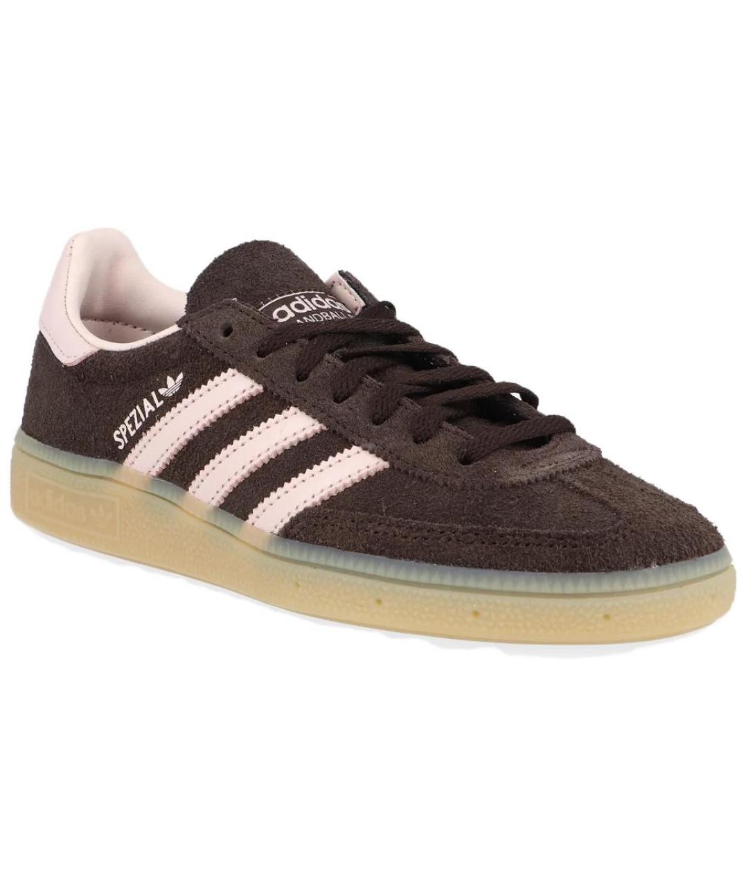 ADIDAS Коричневые замшевые кеды, фото 3