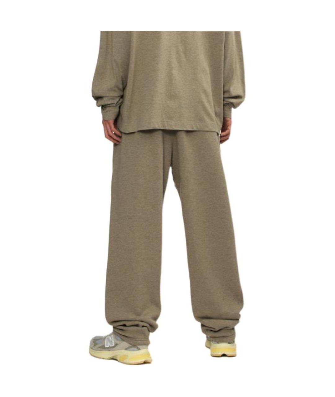 FEAR OF GOD ESSENTIALS Серые повседневные брюки, фото 4