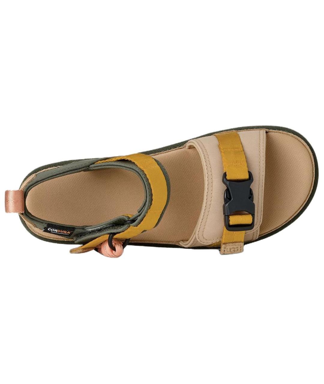 UGG AUSTRALIA Мульти кожаные сандалии, фото 5