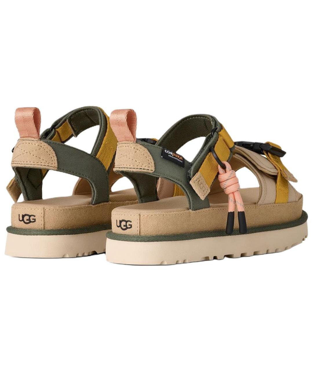 UGG AUSTRALIA Мульти кожаные сандалии, фото 4