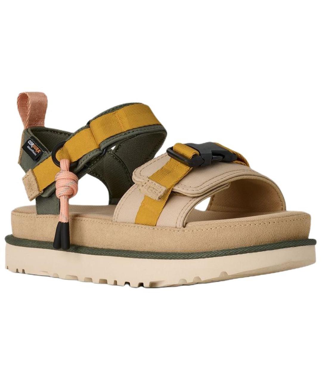 UGG AUSTRALIA Мульти кожаные сандалии, фото 3