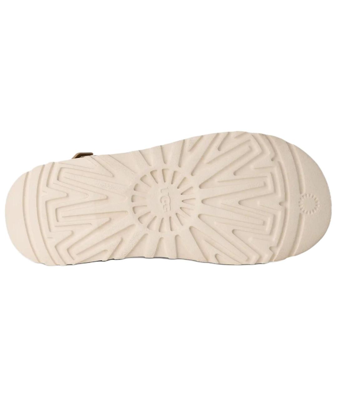 UGG AUSTRALIA Бежевые мюли, фото 5