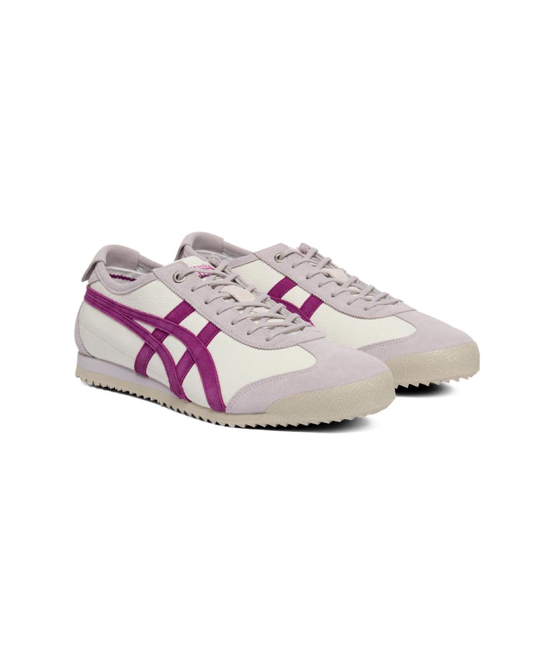 ONITSUKA TIGER Бежевые кожаные кеды, фото 3