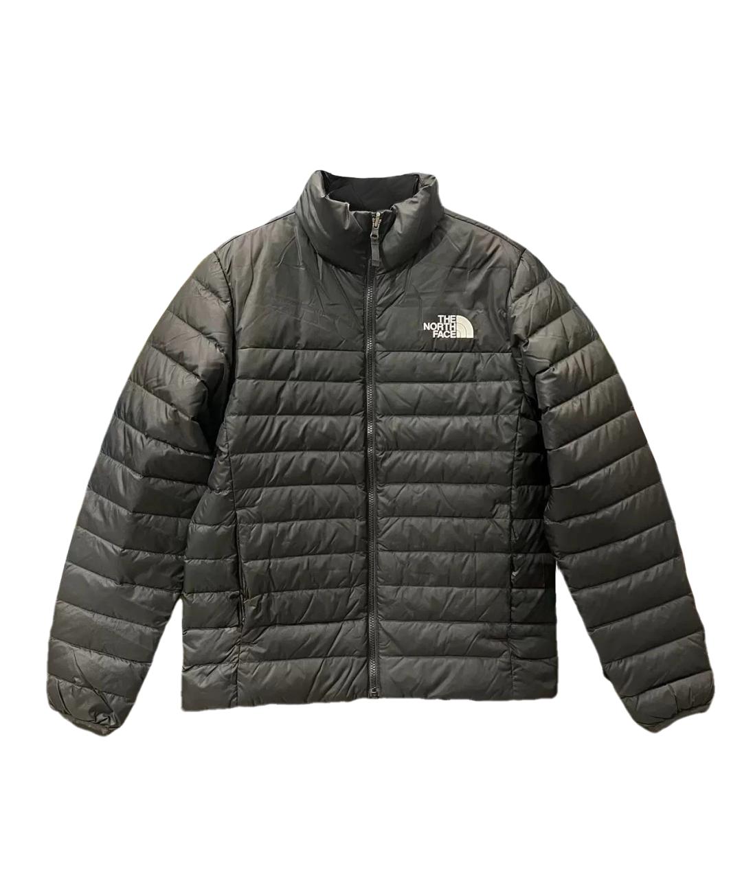 THE NORTH FACE Черный полиамидовый пуховик, фото 1