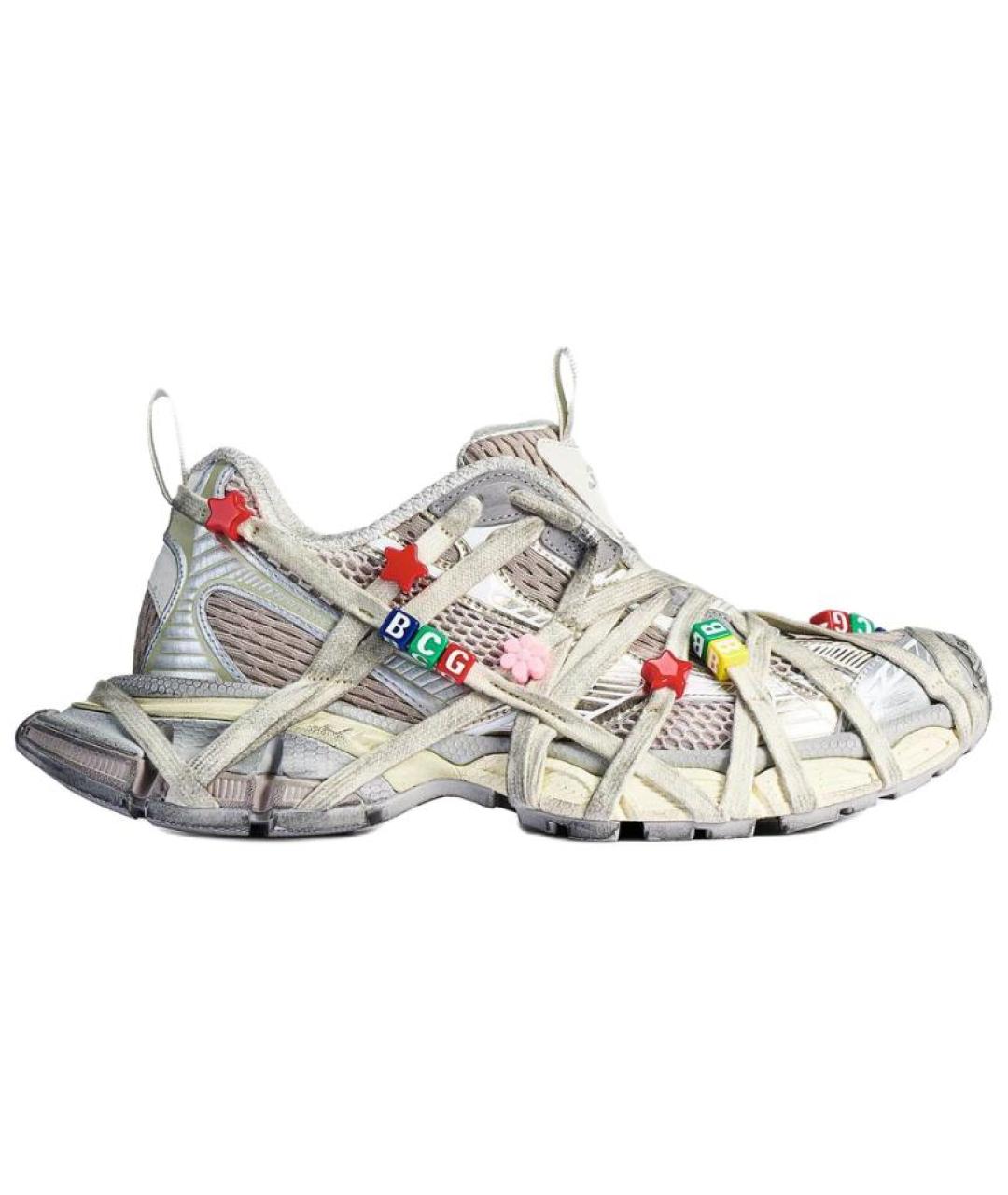 BALENCIAGA Белые кроссовки, фото 1