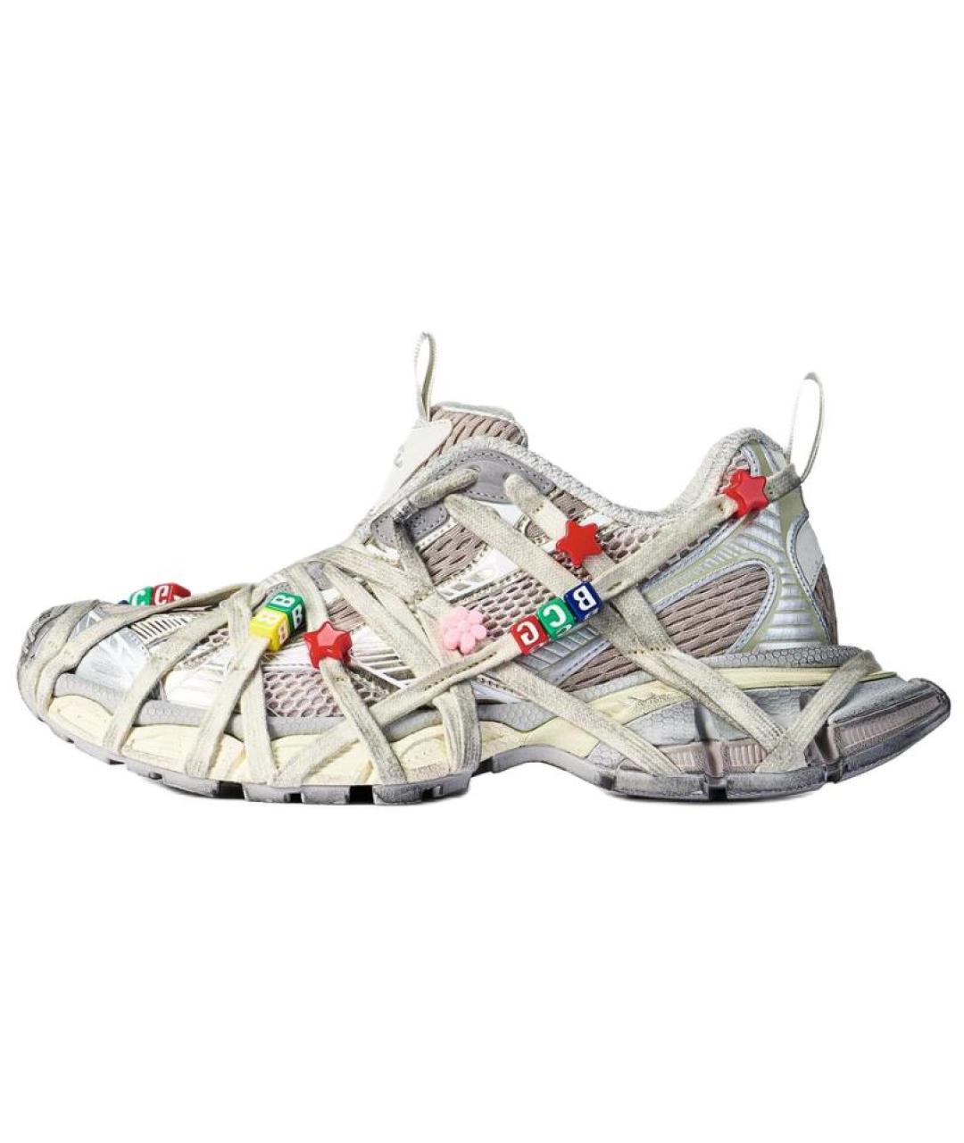 BALENCIAGA Белые кроссовки, фото 2