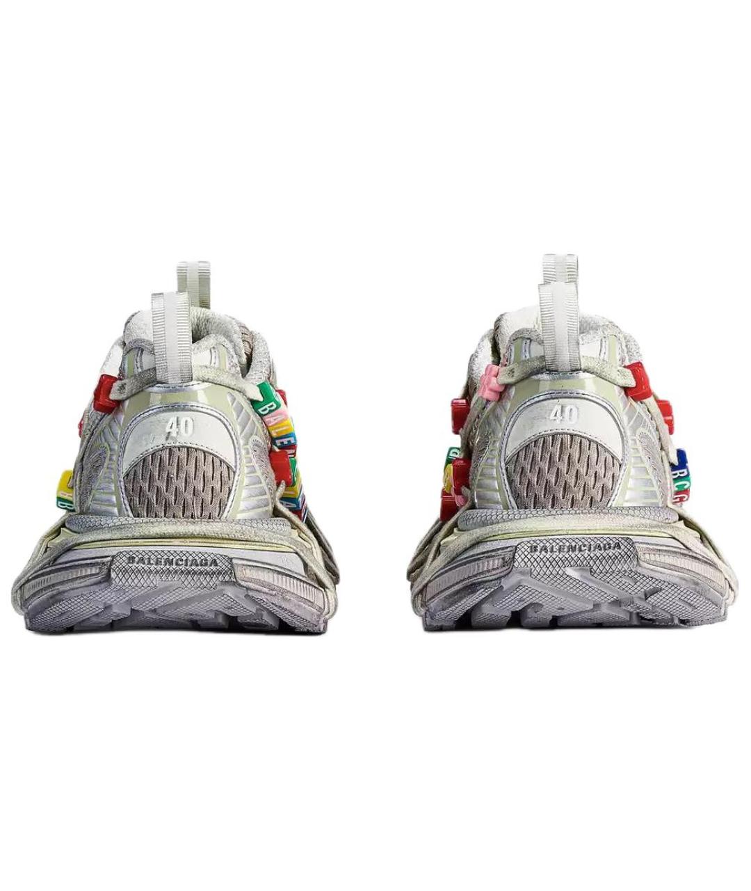 BALENCIAGA Белые кроссовки, фото 5