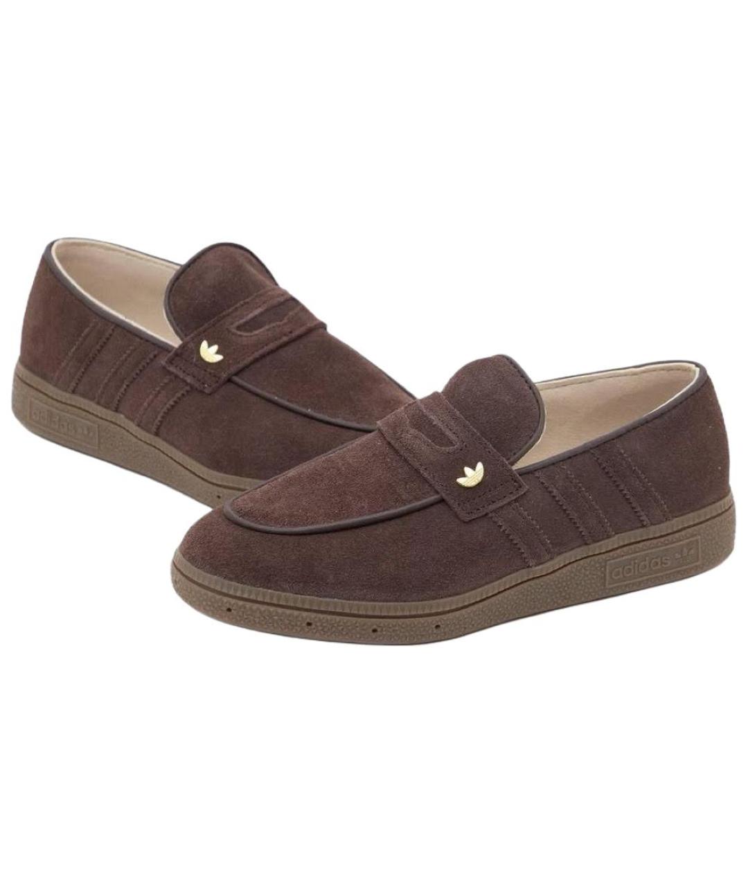 ADIDAS Коричневые лоферы, фото 2