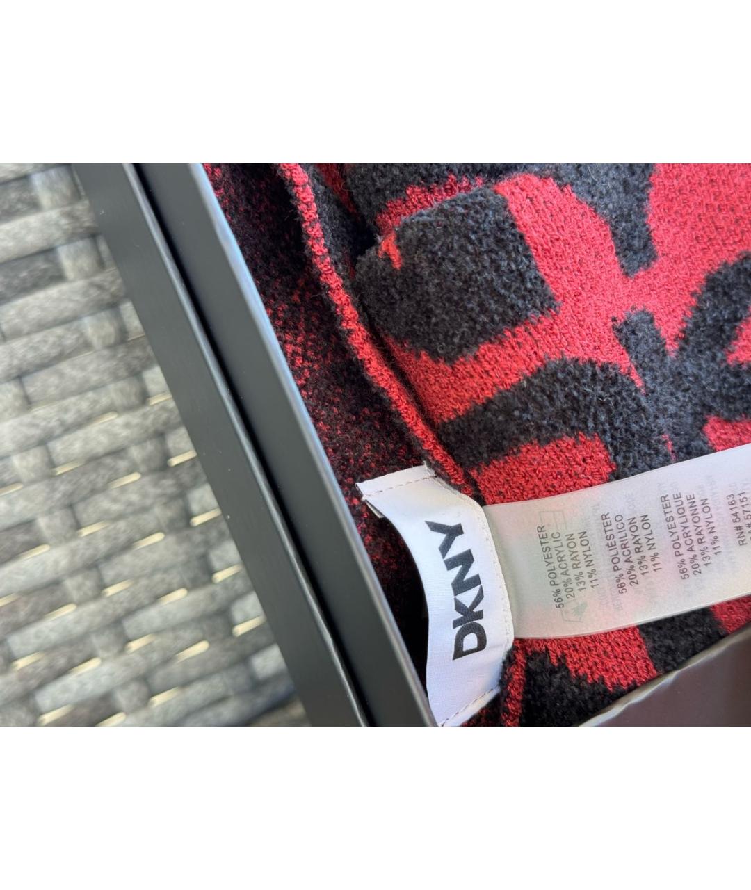 DKNY Бордовая шапка, фото 4