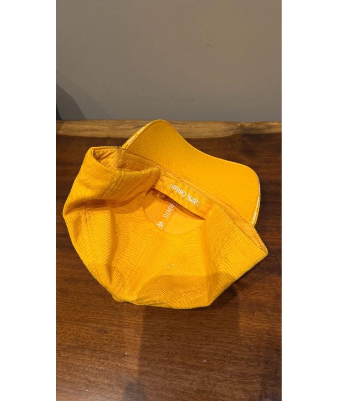 VETEMENTS Желтая кепка/бейсболка, фото 4