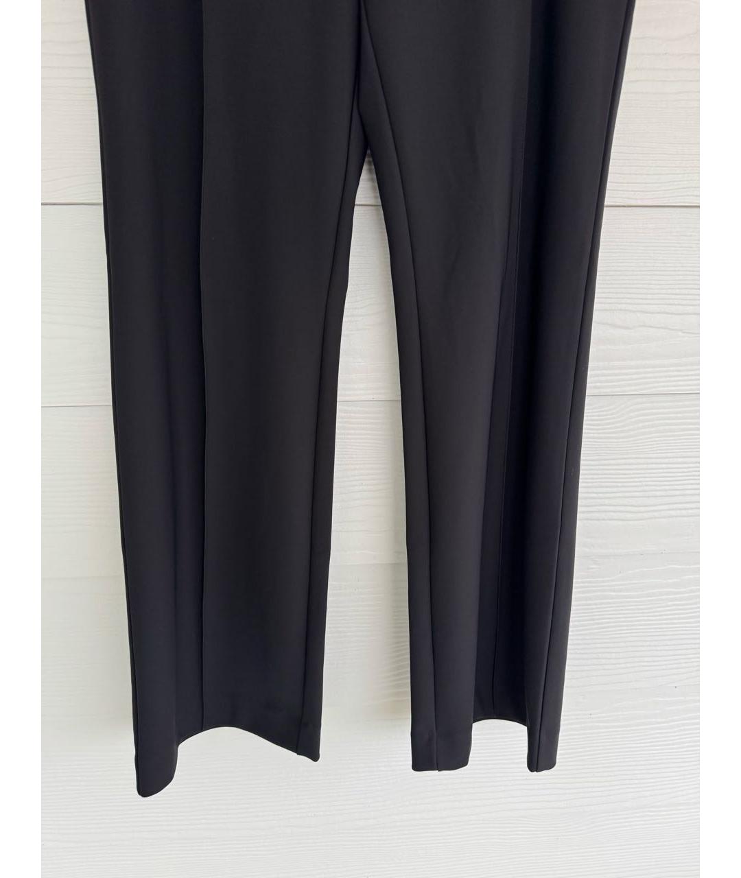 KARL LAGERFELD Черные прямые брюки, фото 3
