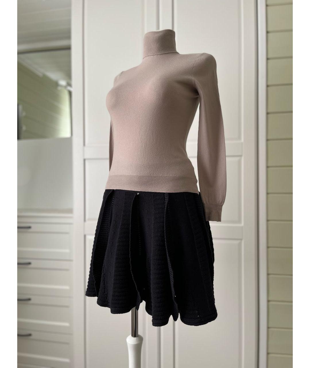 RALPH LAUREN Бежевая шерстяная водолазка, фото 3