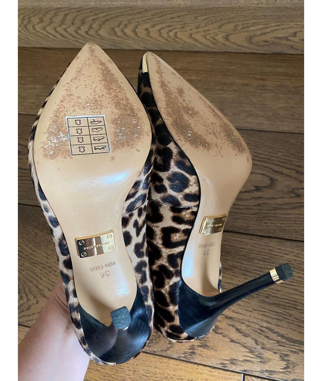 MICHAEL KORS Мульти кожаные туфли, фото 8