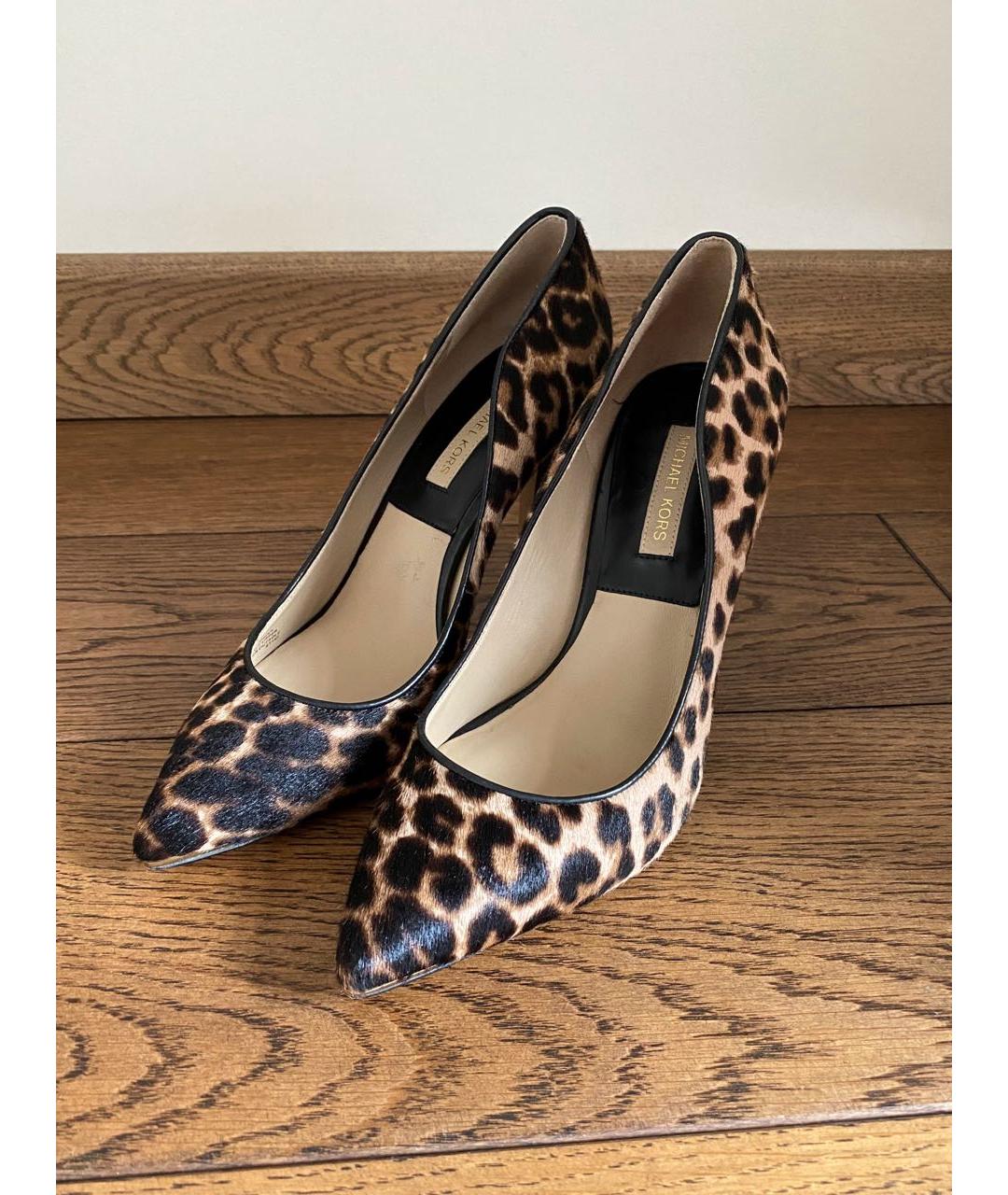 MICHAEL KORS Мульти кожаные туфли, фото 4