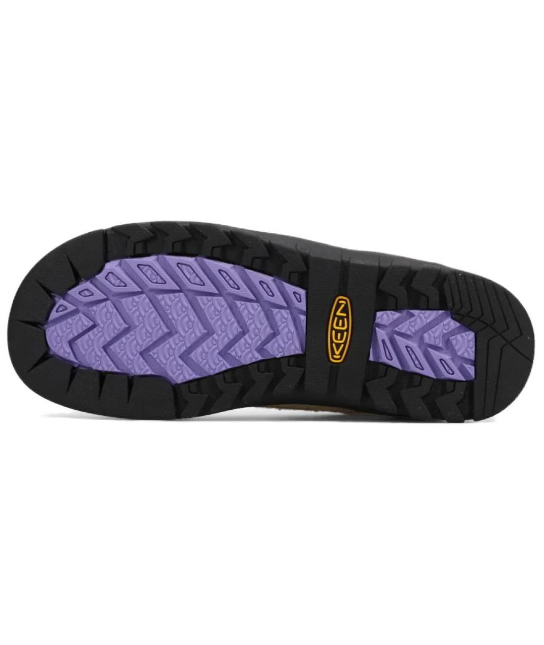 KEEN Желтые замшевые кроссовки, фото 4