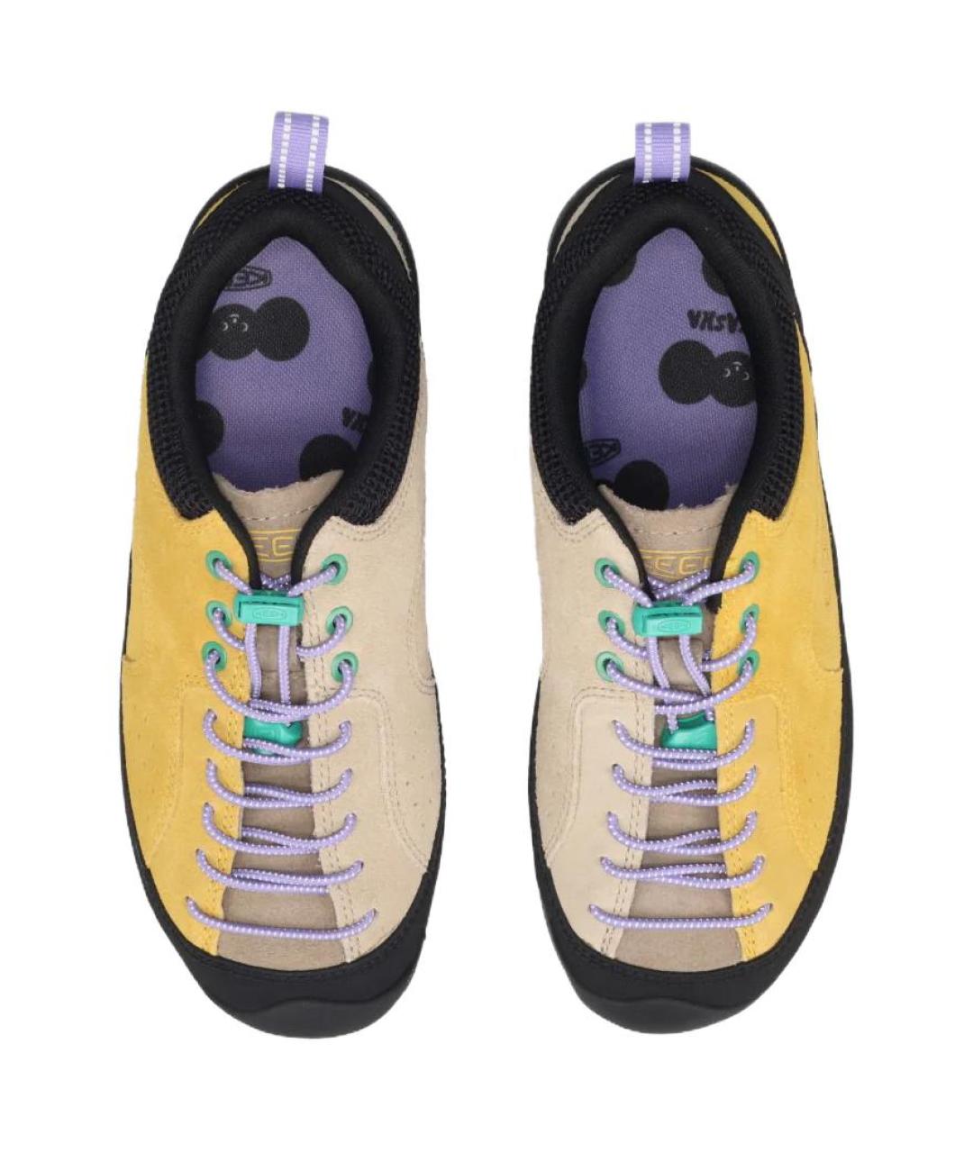 KEEN Желтые замшевые кроссовки, фото 3