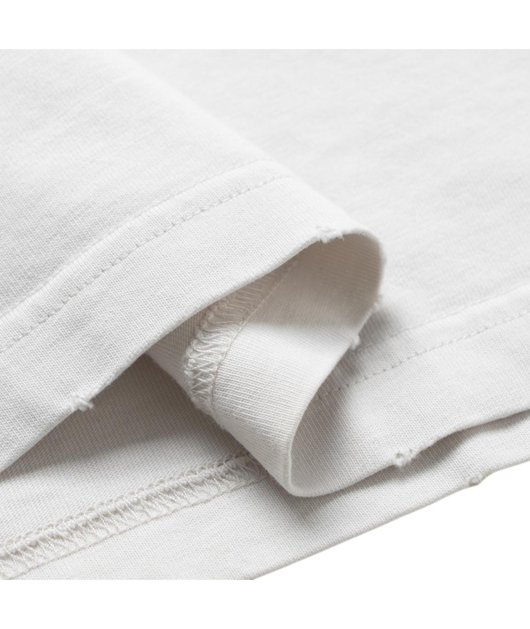 BALENCIAGA Белая футболка, фото 4