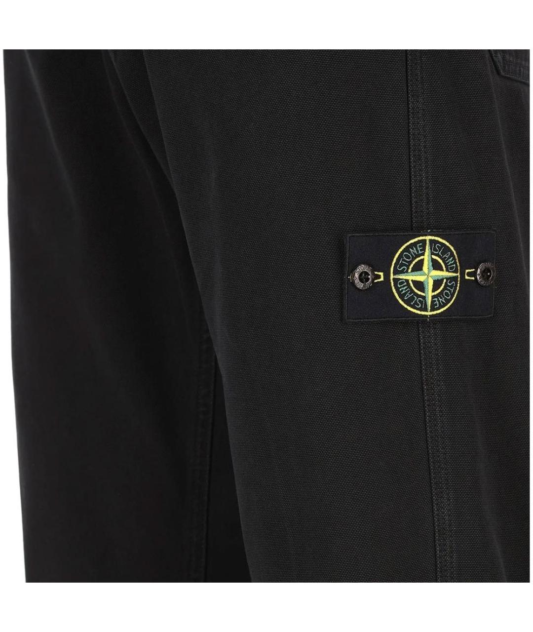 STONE ISLAND Синие классические брюки, фото 4