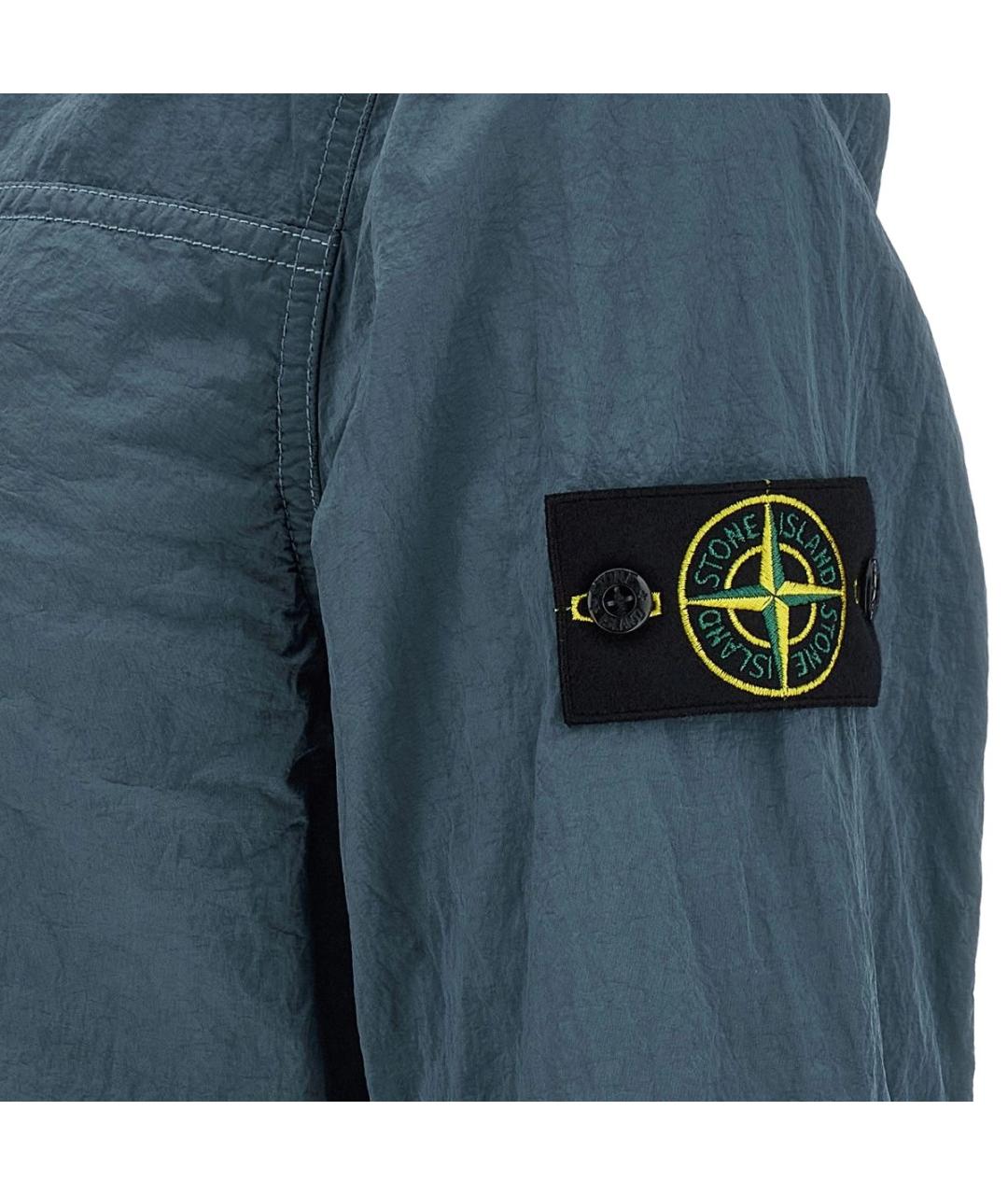 STONE ISLAND Синяя классическая рубашка, фото 3