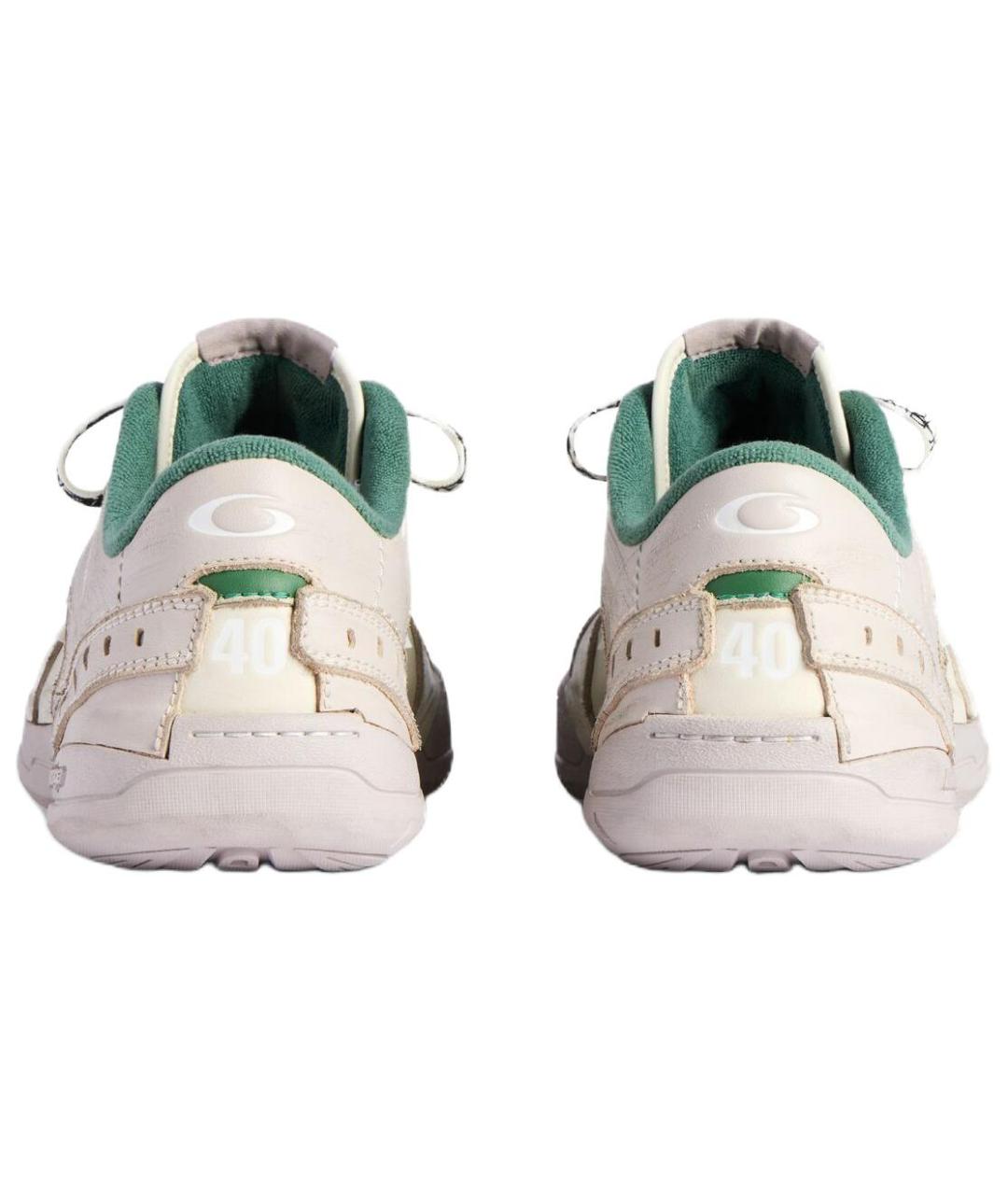 BALENCIAGA Белые низкие кроссовки / кеды, фото 4