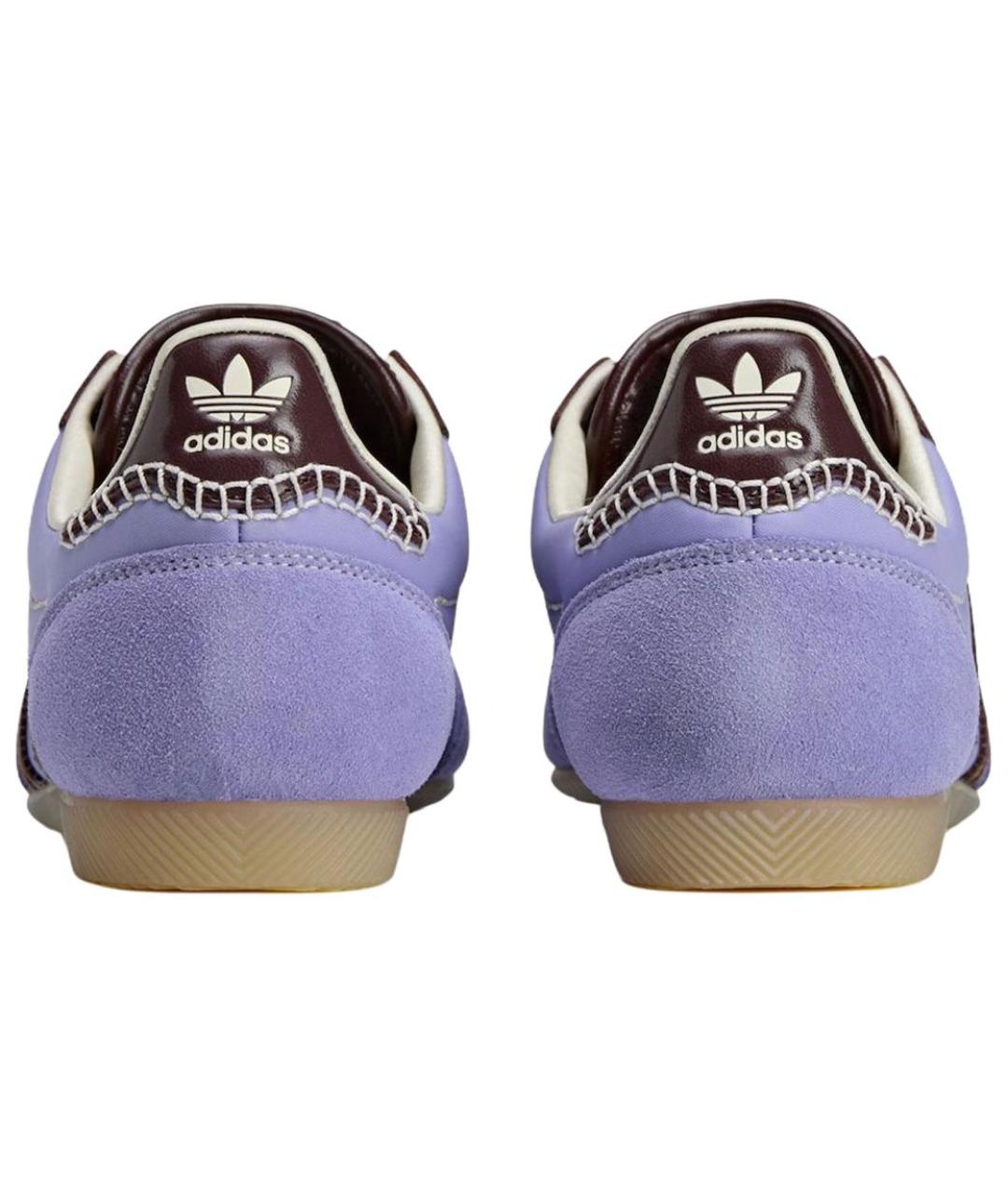 ADIDAS Фиолетовые замшевые кеды, фото 5