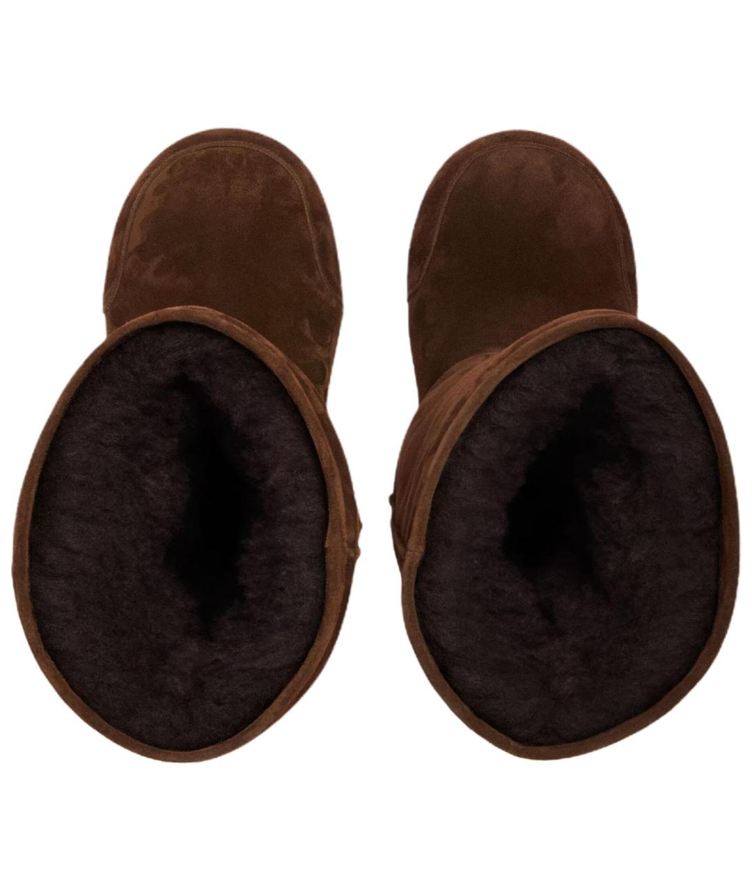 BALENCIAGA Коричневые кожаные ботинки, фото 5