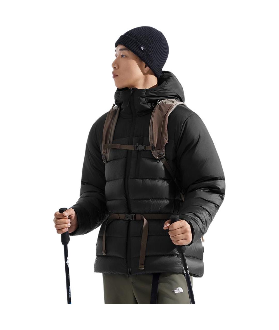 THE NORTH FACE Черный пуховик, фото 4