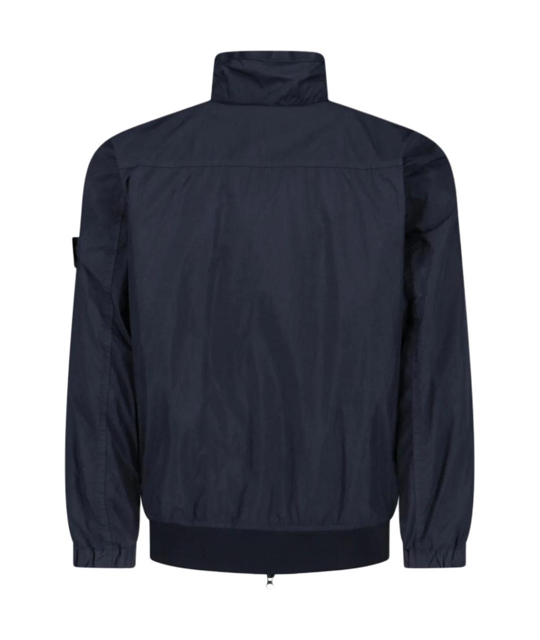 STONE ISLAND Темно-синяя куртка, фото 2