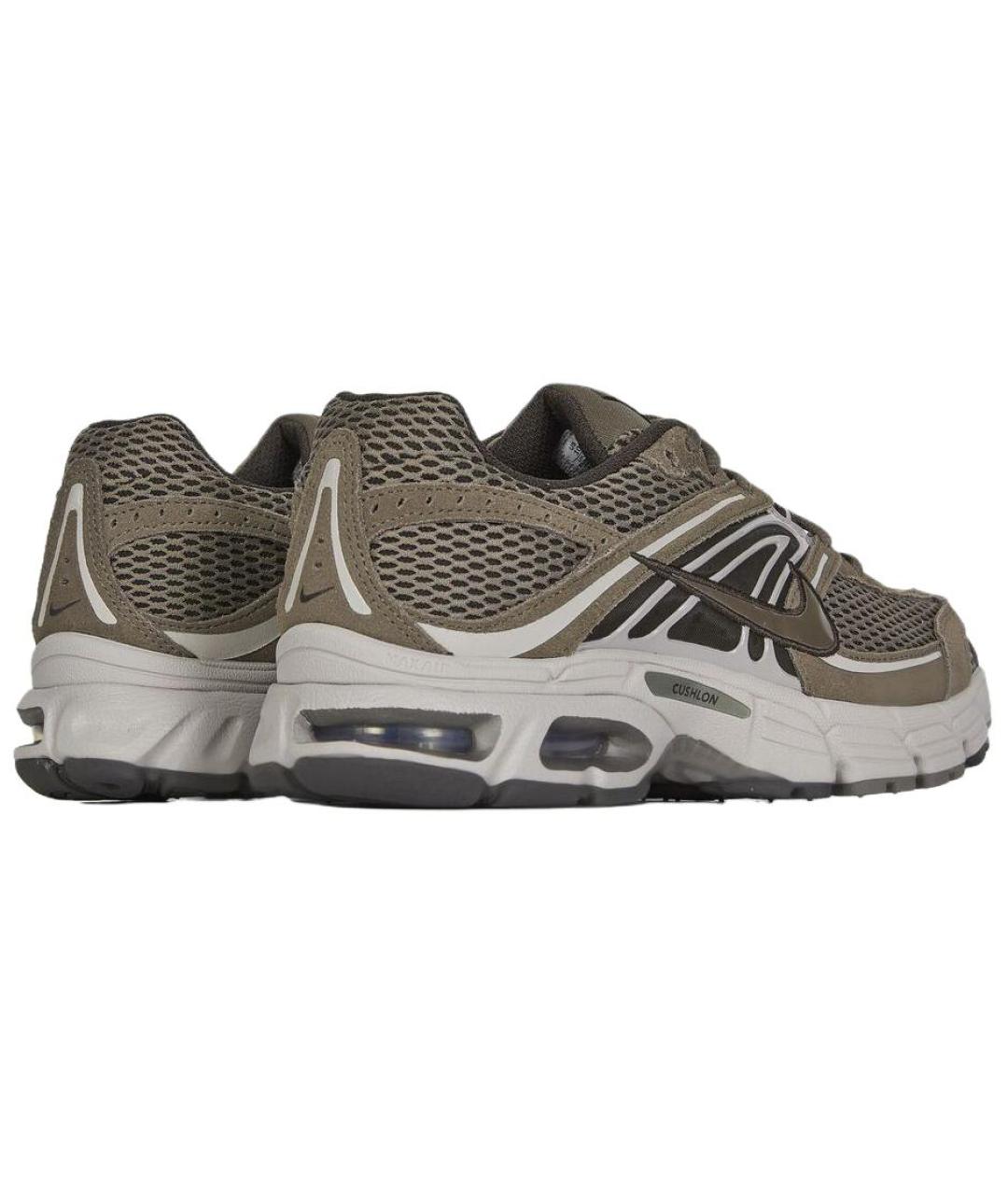 NIKE Коричневые текстильные низкие кроссовки / кеды, фото 4