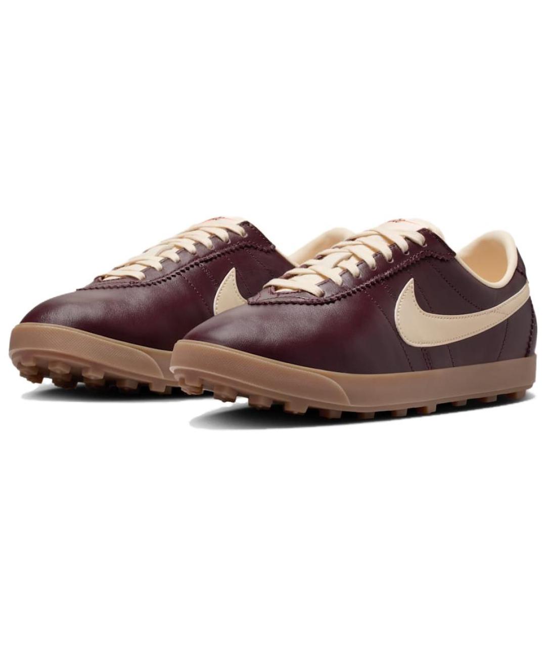 NIKE Красные кожаные кеды, фото 3