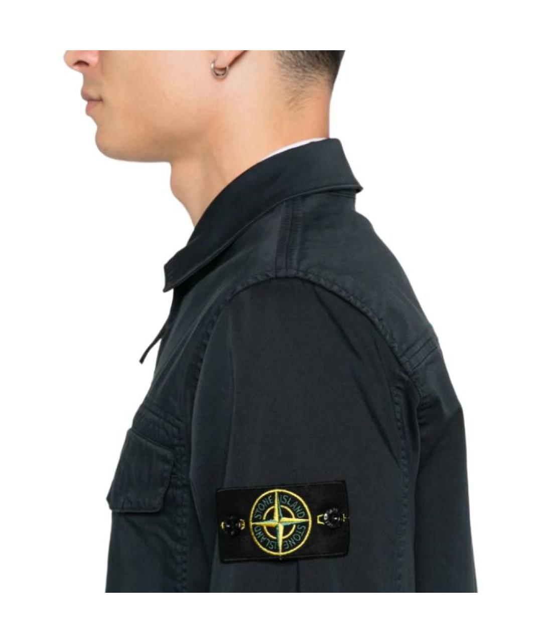 STONE ISLAND Синяя куртка, фото 2
