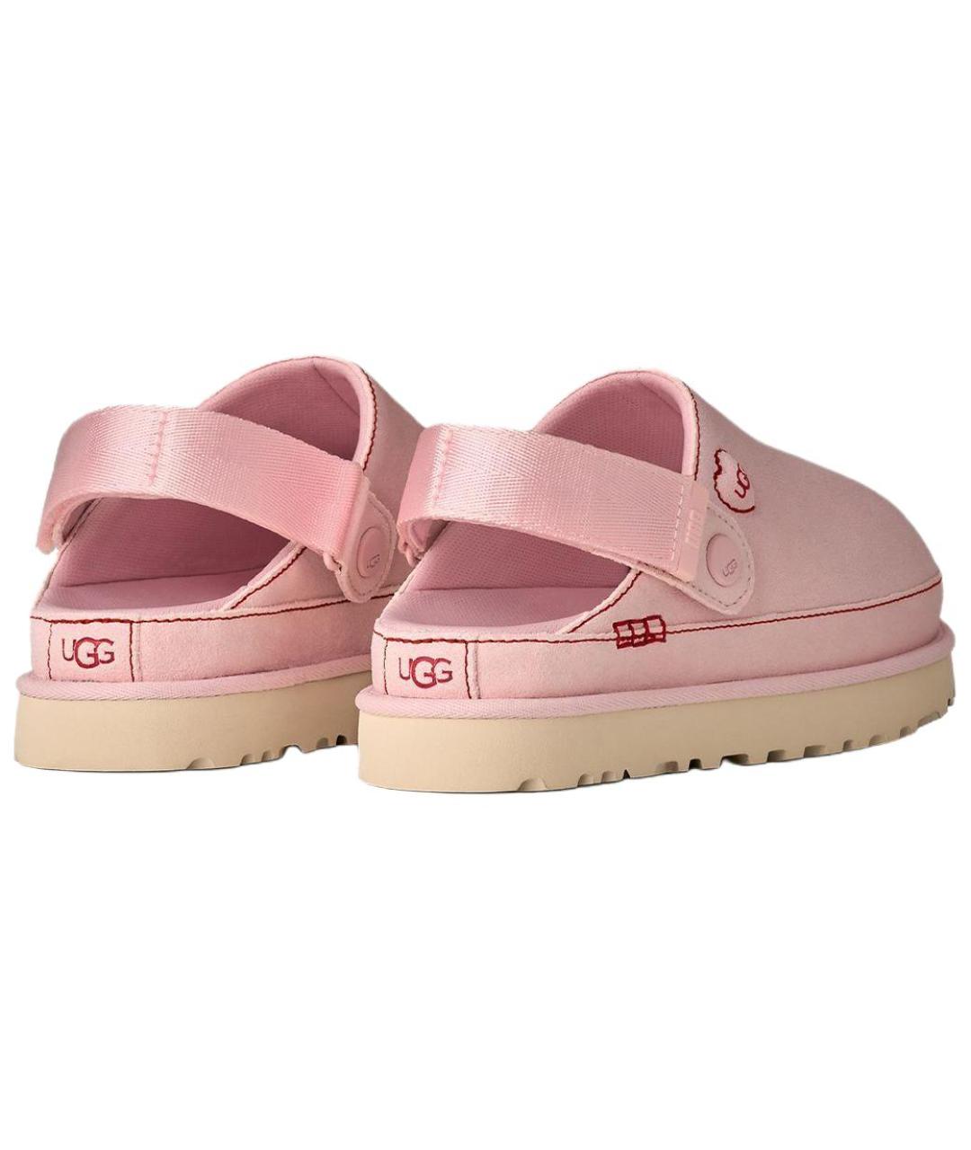 UGG AUSTRALIA Розовые мюли, фото 3