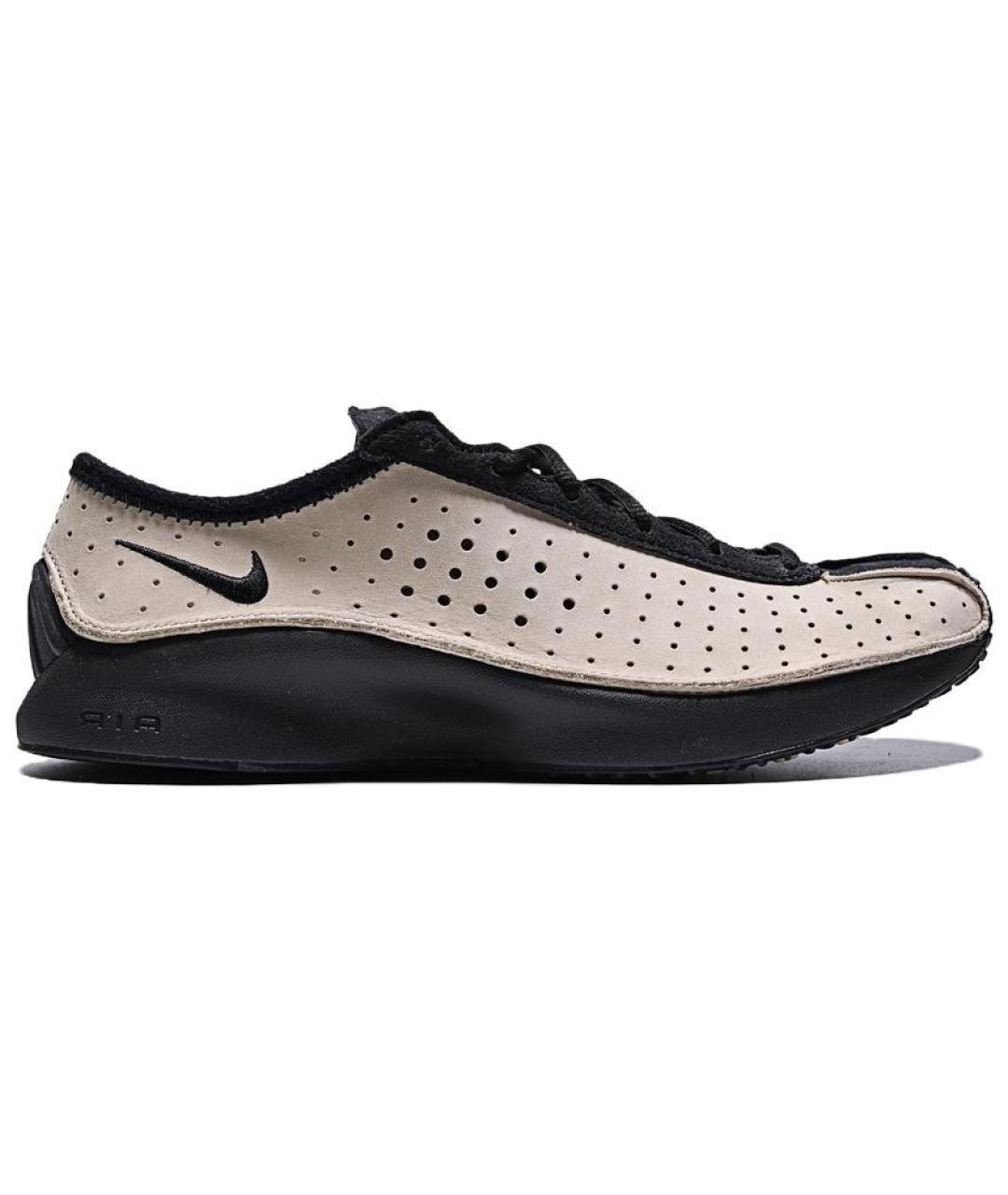 NIKE Бежевые нубуковые кроссовки, фото 1