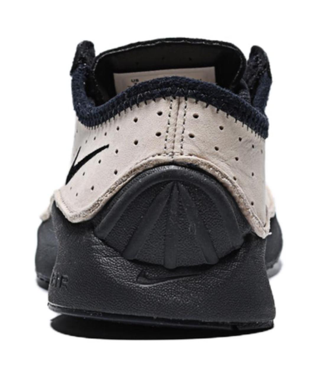 NIKE Бежевые нубуковые кроссовки, фото 4