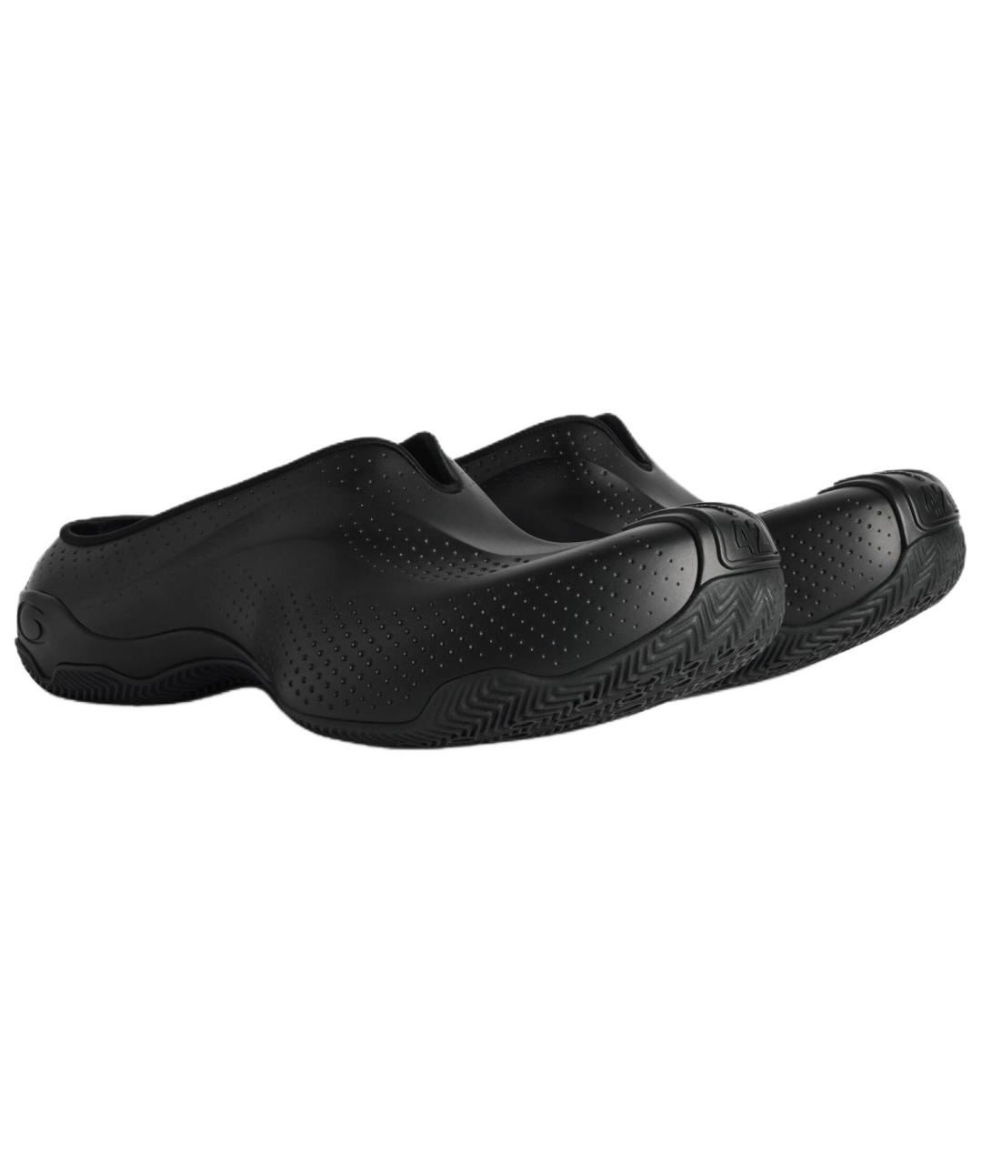 BALENCIAGA Черные слипоны, фото 3