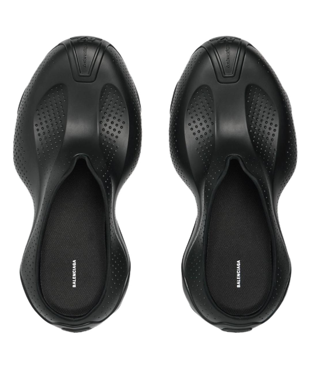 BALENCIAGA Черные слипоны, фото 5