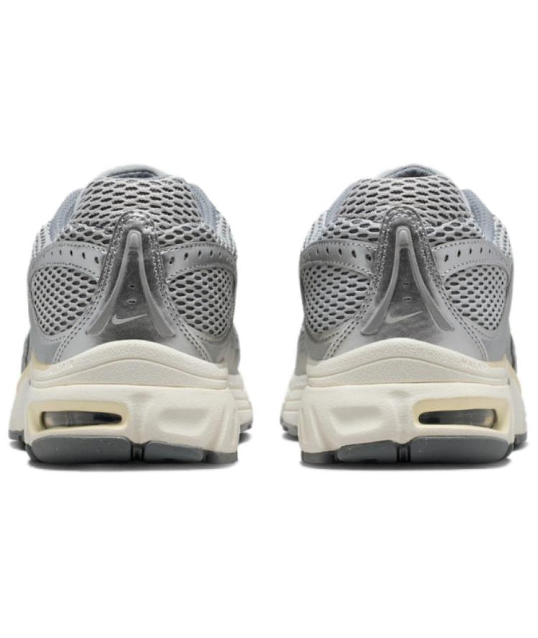 NIKE Серые текстильные низкие кроссовки / кеды, фото 4