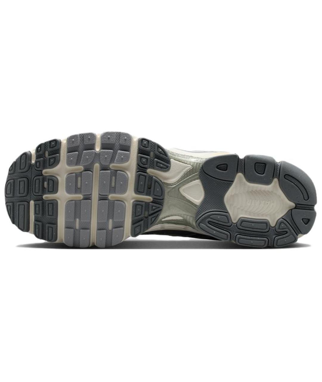 NIKE Серые текстильные низкие кроссовки / кеды, фото 5