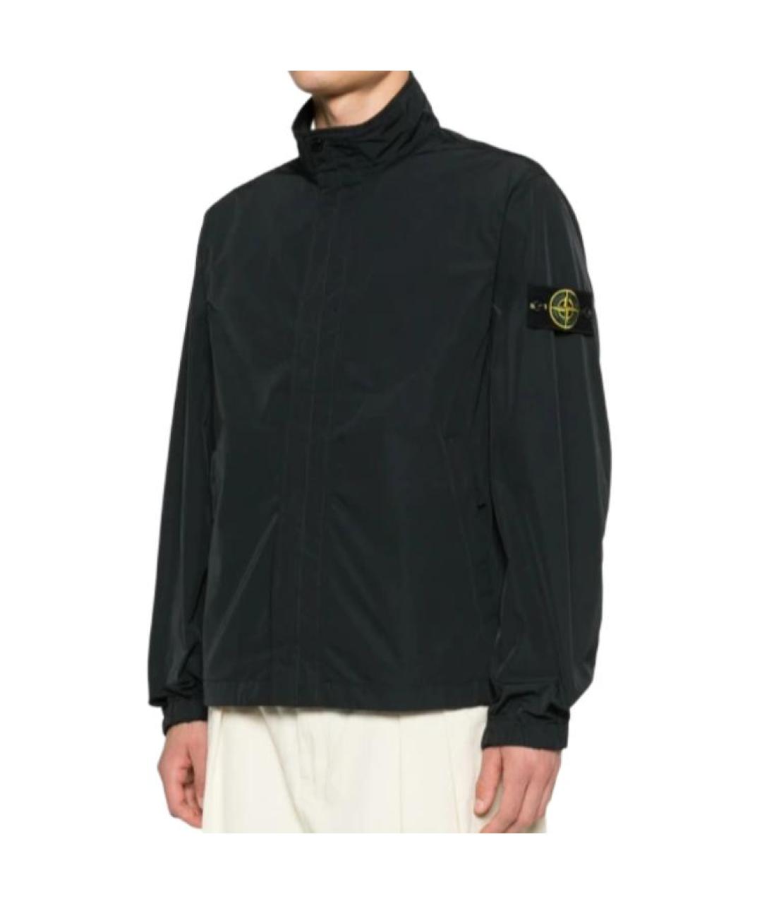 STONE ISLAND Черная куртка, фото 4