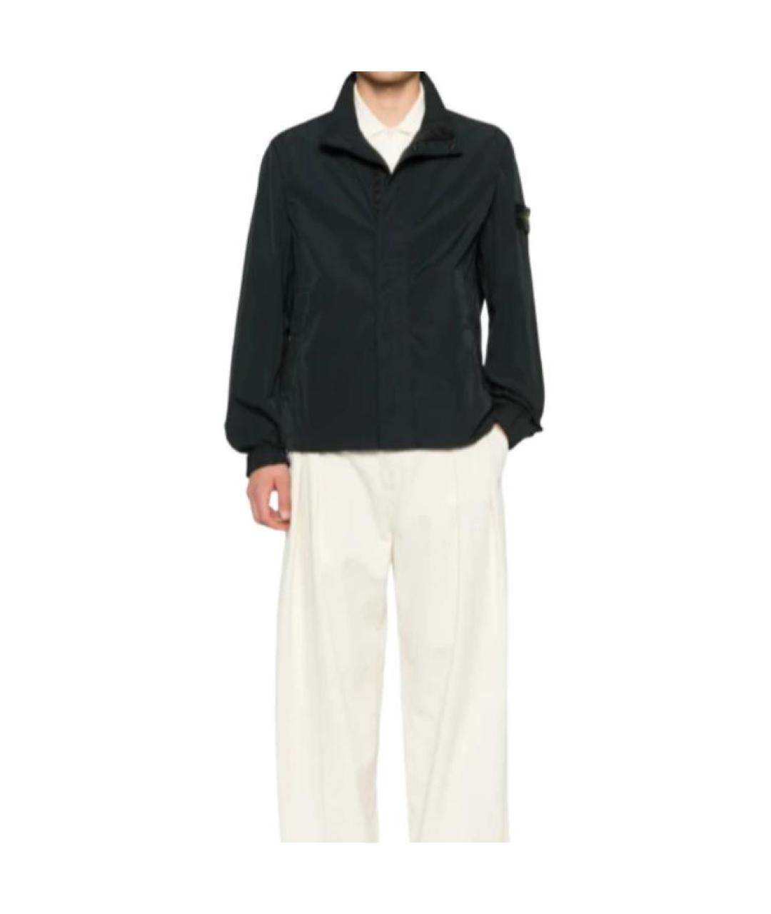 STONE ISLAND Черная куртка, фото 2