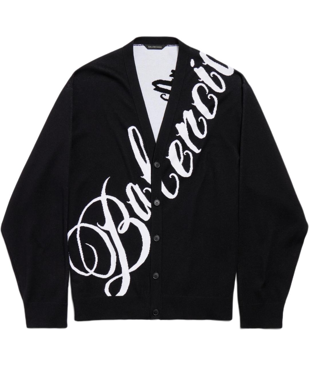 BALENCIAGA Черный джемпер / свитер, фото 1