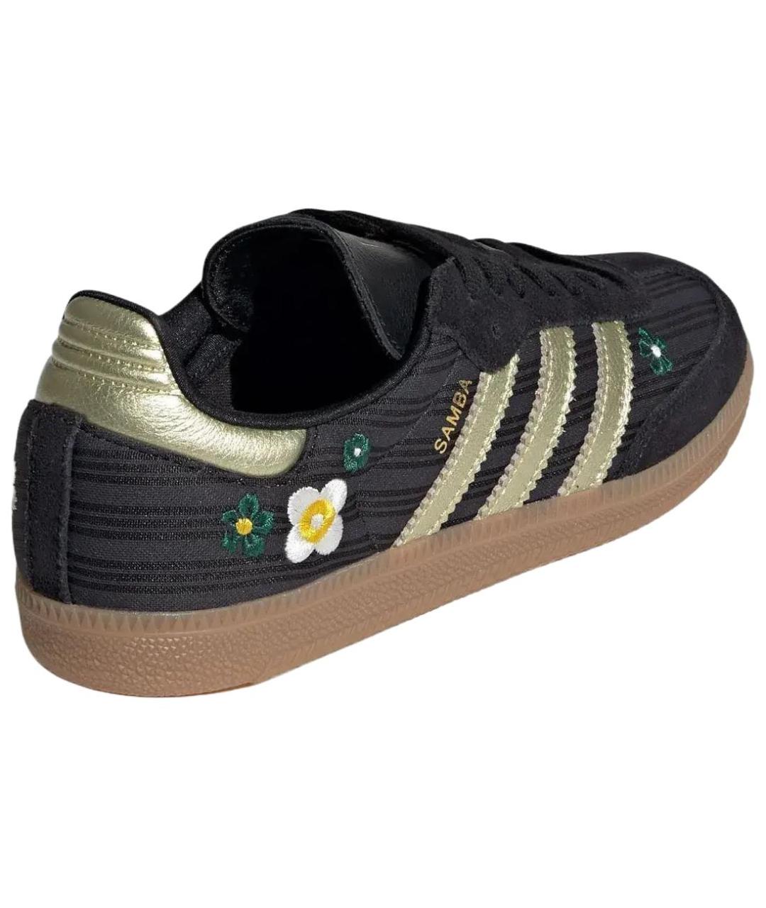 ADIDAS Черные кеды, фото 3