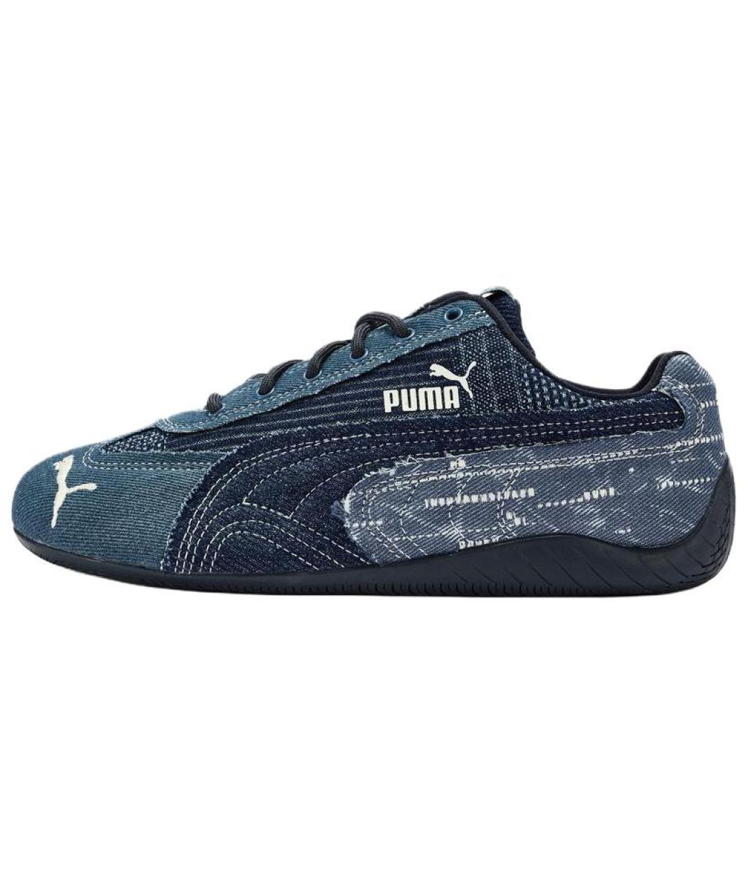 PUMA Синие текстильные кеды, фото 2
