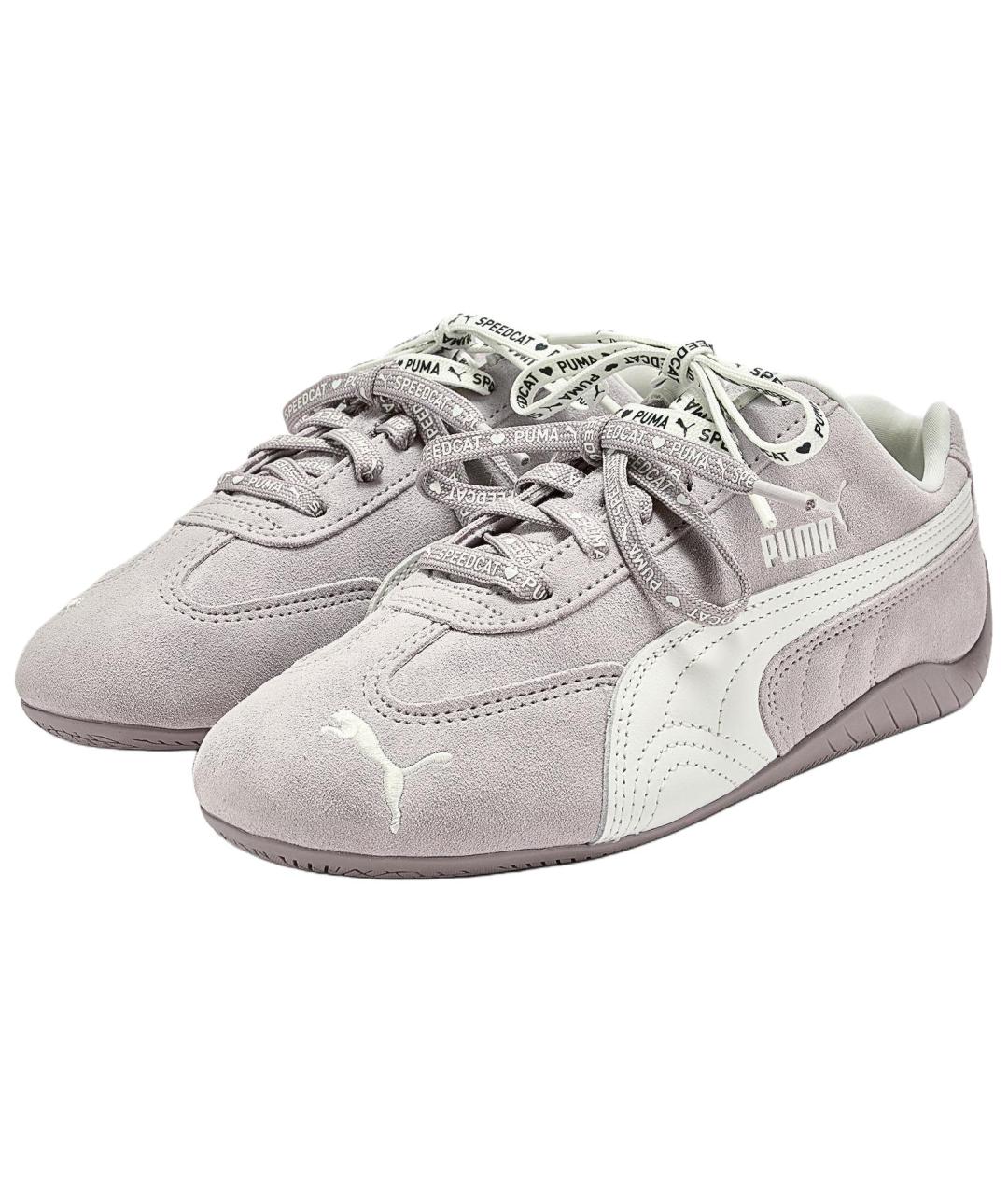 PUMA Серые кеды, фото 4