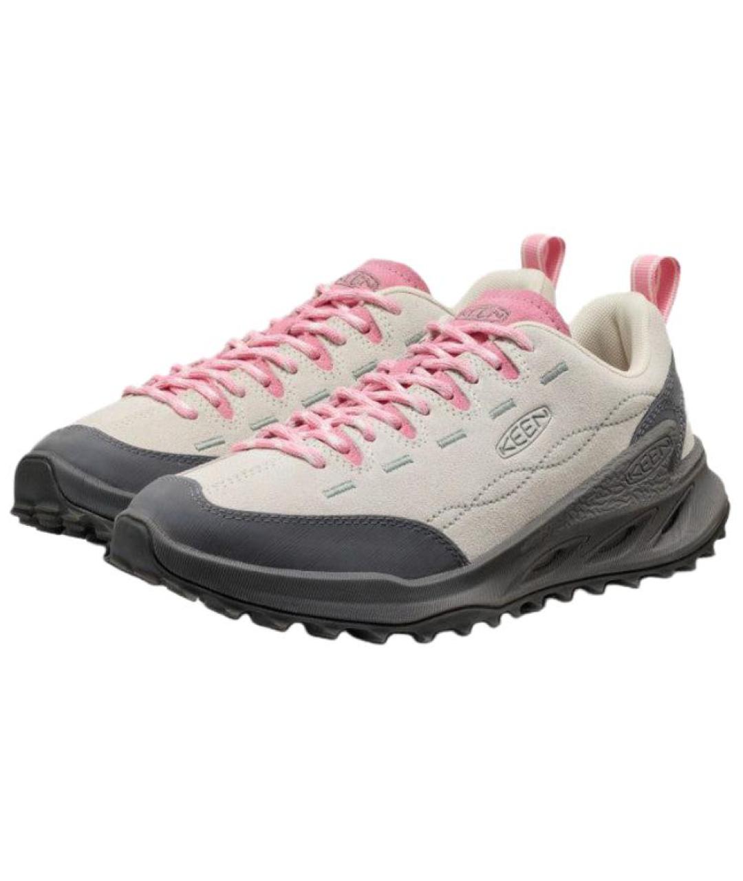 KEEN Бежевые замшевые кроссовки, фото 3