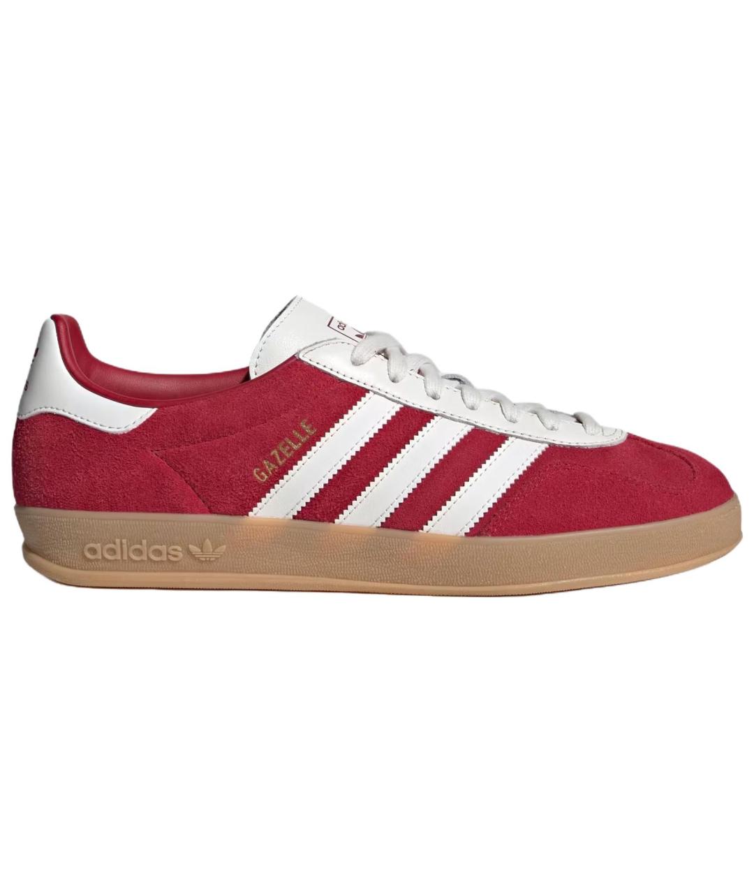 ADIDAS Красные низкие кроссовки / кеды, фото 1