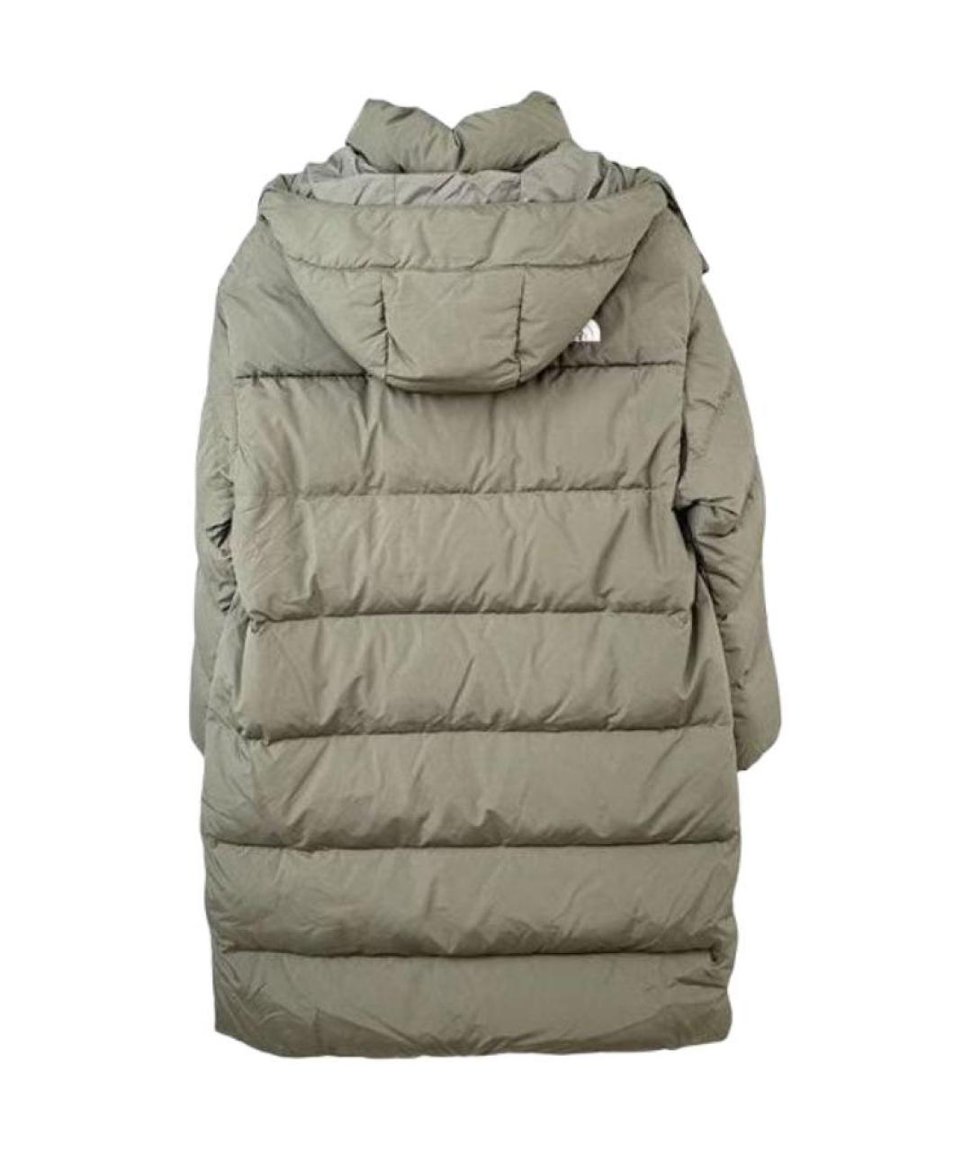 THE NORTH FACE Зеленый полиамидовый пуховик, фото 2