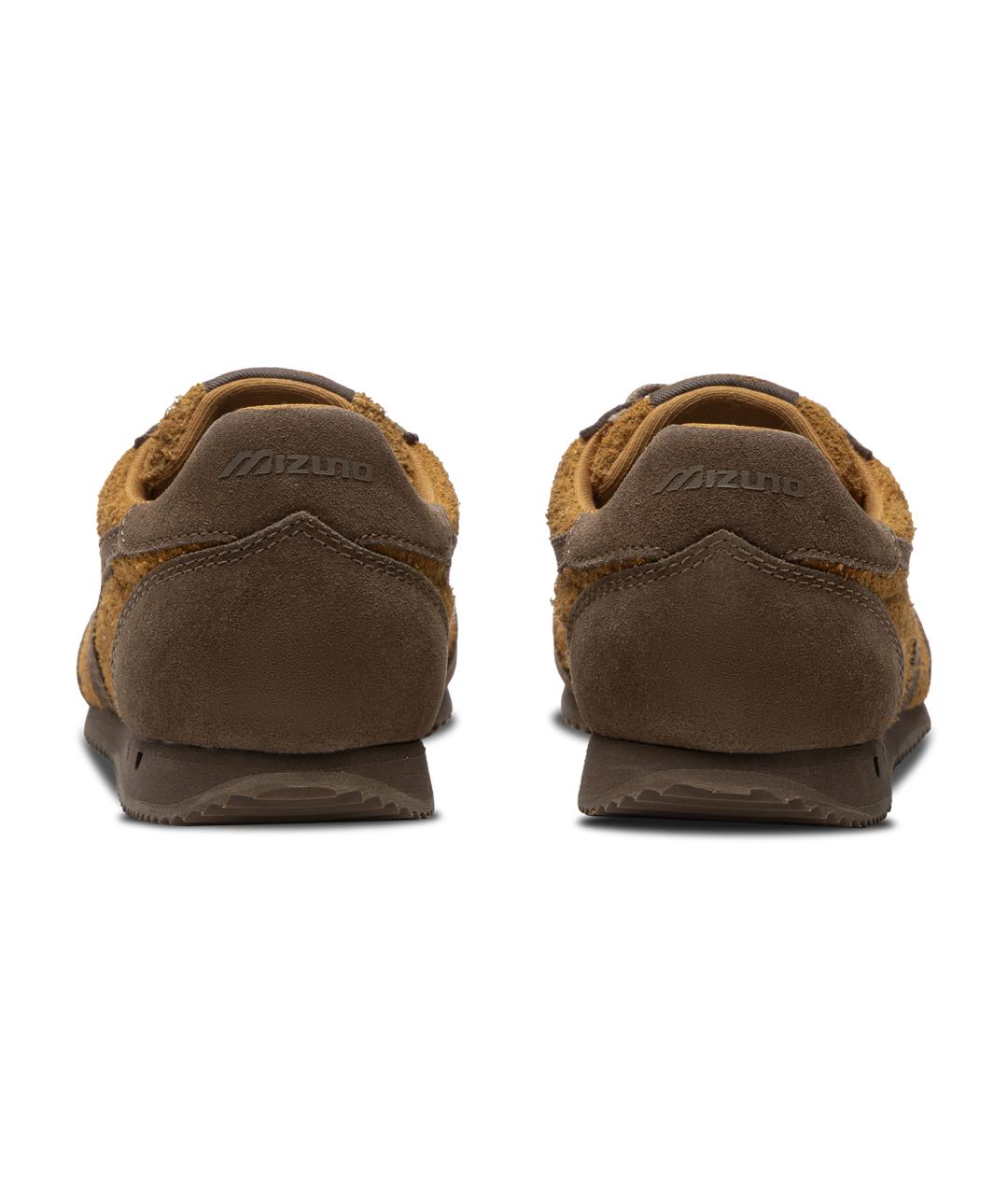 MIZUNO Коричневые кожаные кроссовки, фото 5