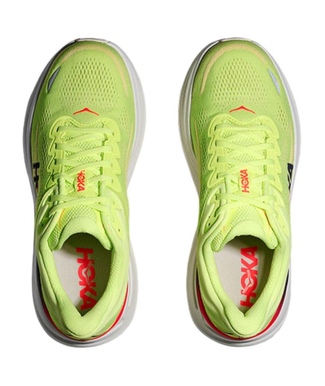 HOKA Зеленые низкие кроссовки / кеды, фото 3