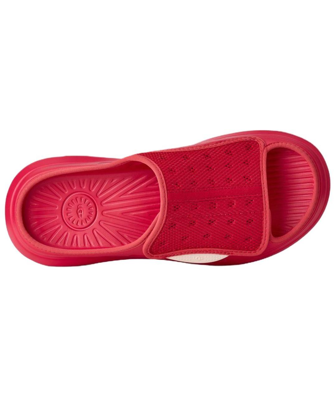 UGG AUSTRALIA Красные сандалии, фото 5